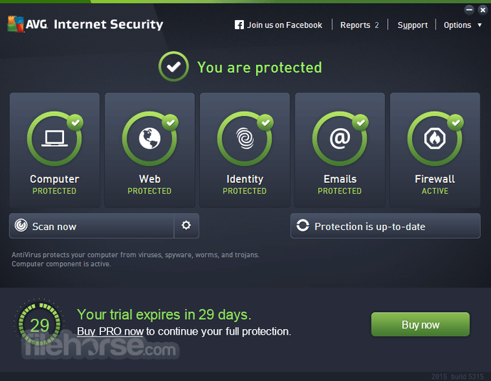 avg internet security screenshot-With Torrent License key